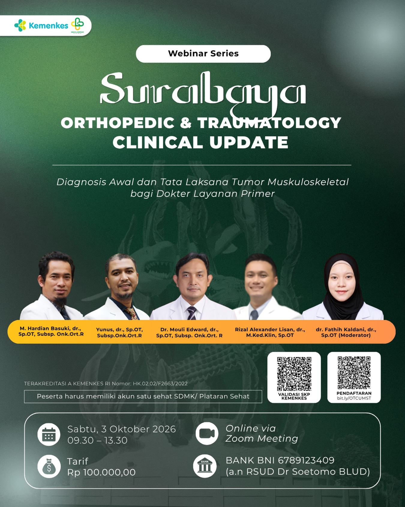 SURABAYA ORTHOPAEDIC AND TRAUMATOLOGY CLINICAL UPDATE