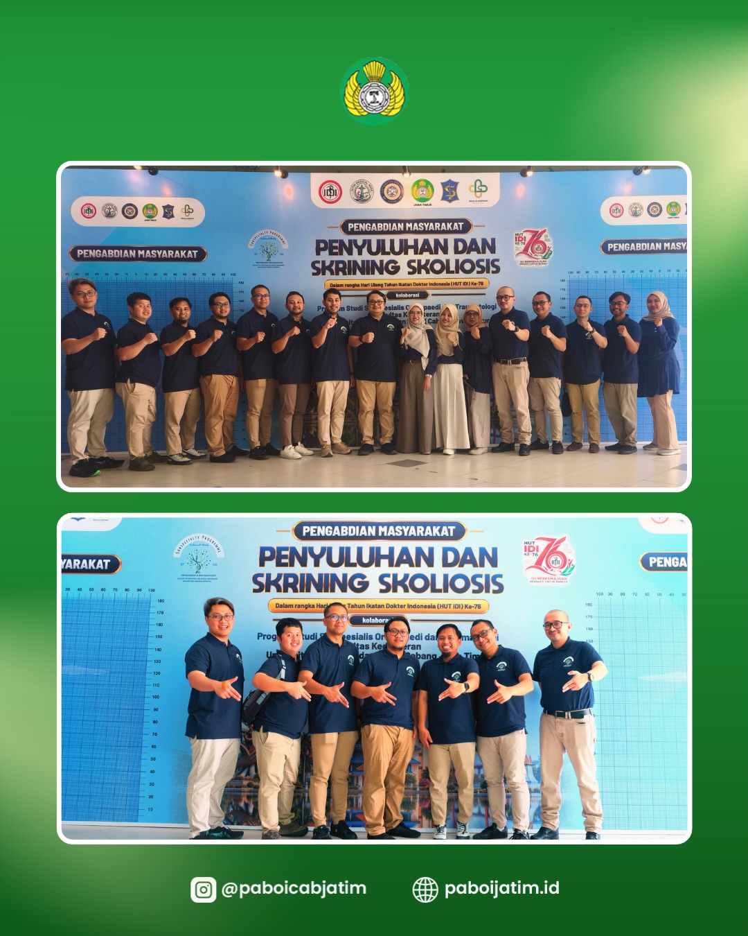 Foto bersama Perwakilan Paboi Jatim