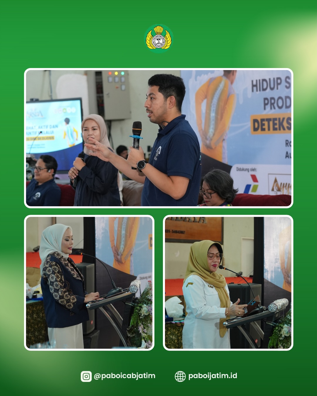 Sambutan dari Panitia Komite dan Narasumber